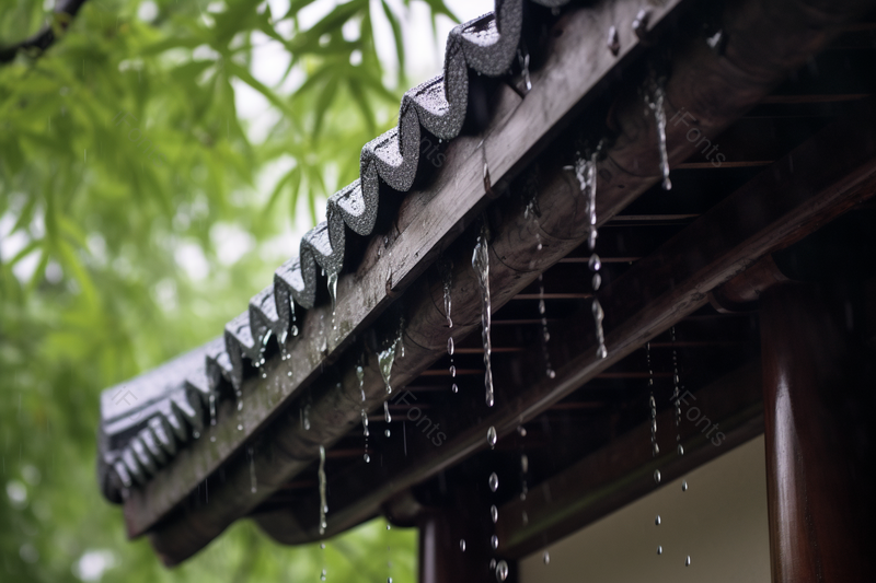 古建筑清晰的摄影图高清的图片中国风屋檐绿色树叶,高清,摄影图,摄影图片,图片大全,摄影图免费下载